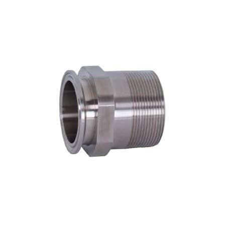 Clampx Male Adapter,2Tcx1-1/2 T316L